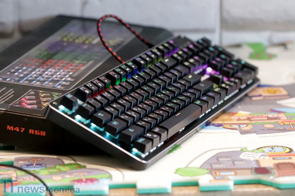 Игровая механическая клавиатура REAL-EL M47 RGB REAL-EL M47 RGB